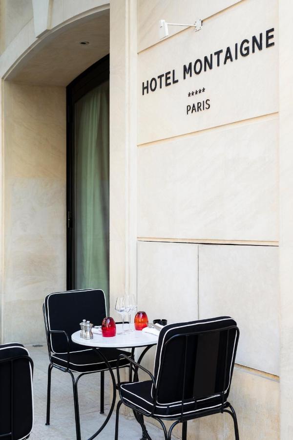 Hotel Montaigne Paris Dış mekan fotoğraf