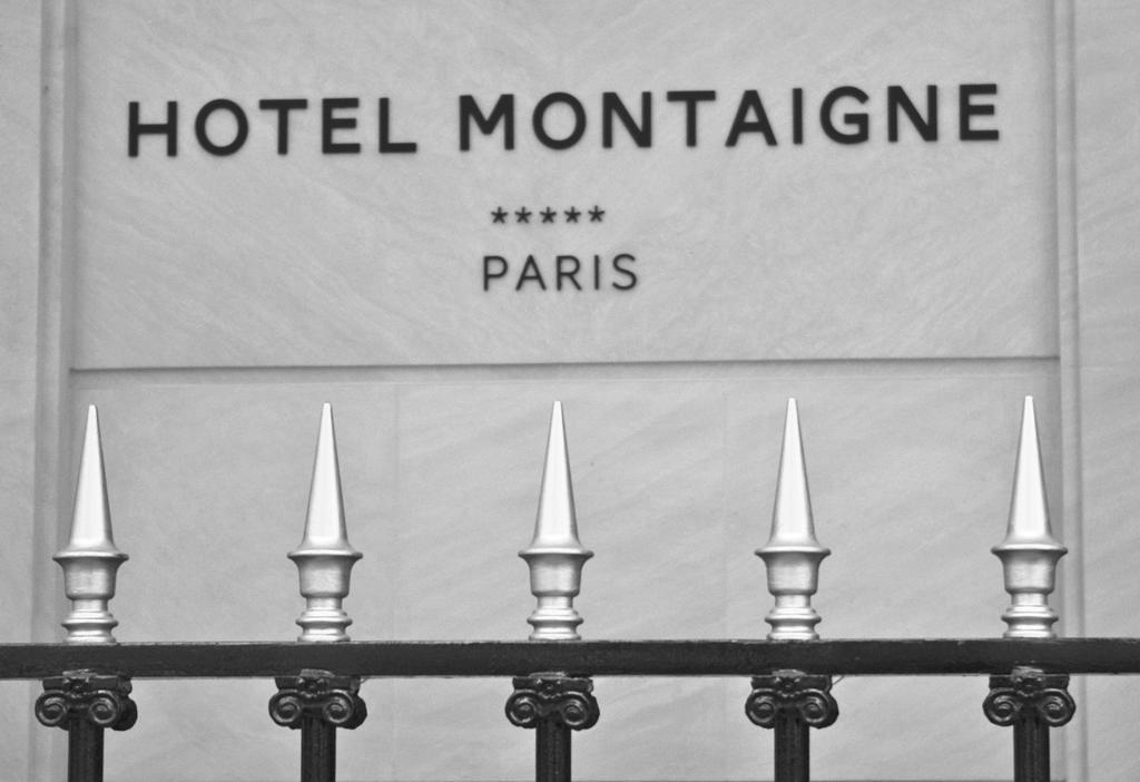 Hotel Montaigne Paris Dış mekan fotoğraf